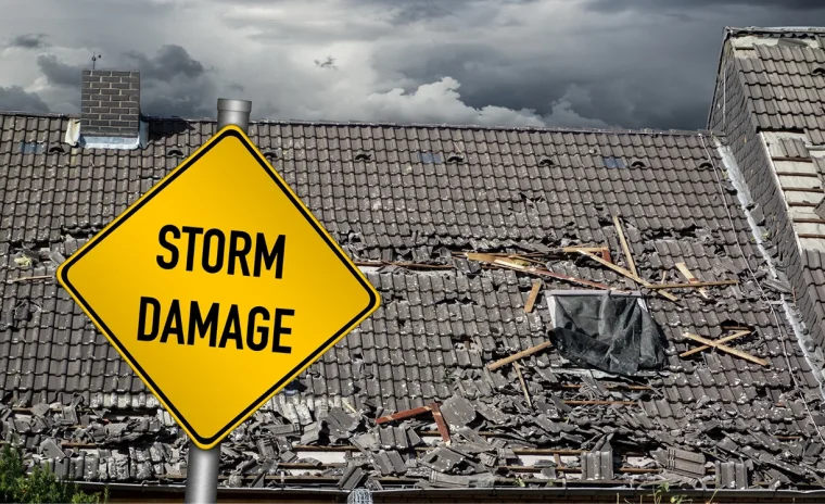 Storm Damaged Roof Warning Signs and When to Call a Professional